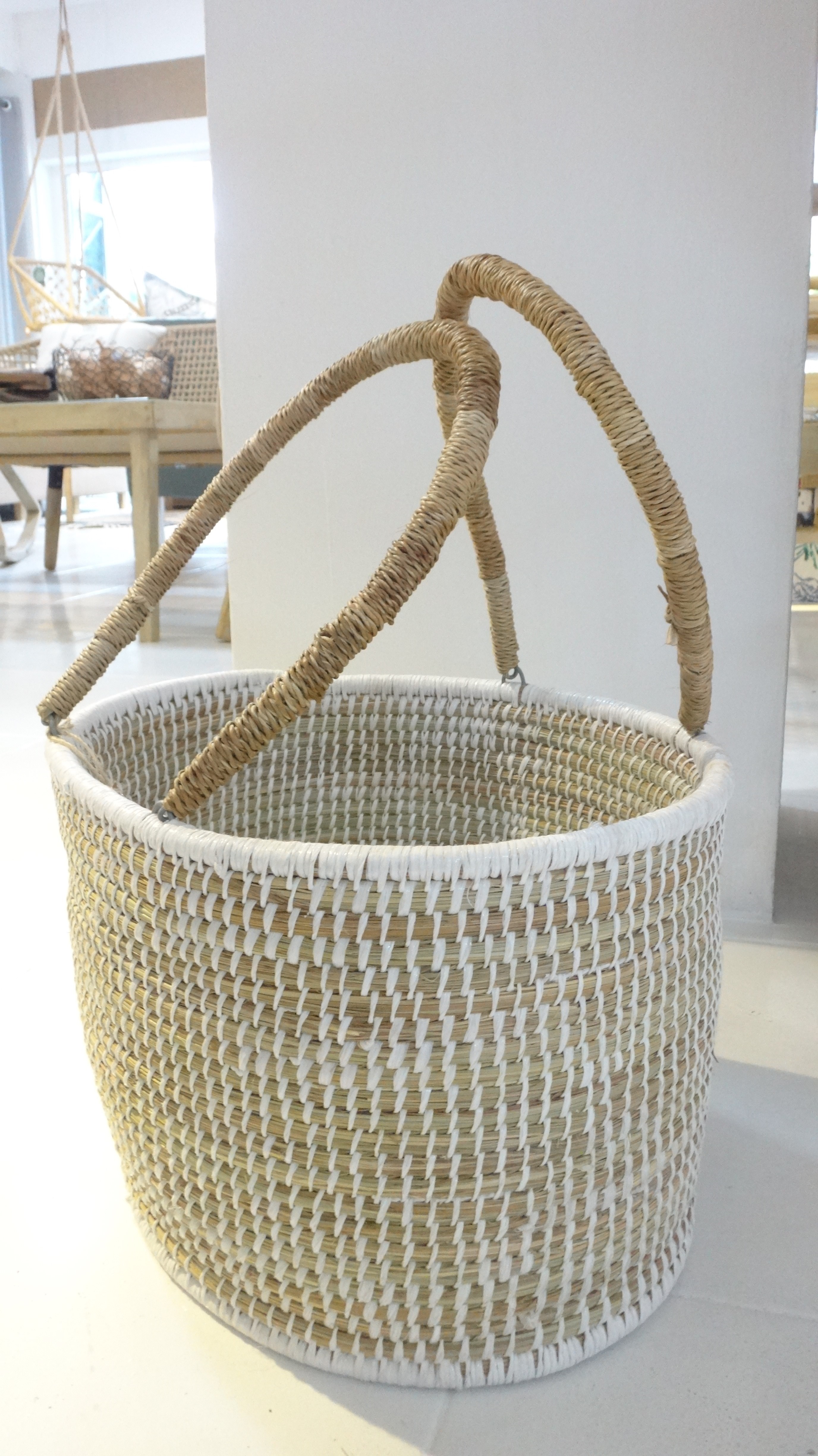 Large Grass Basket Living With Nature